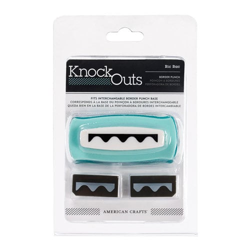 American Crafts - Knock Outs - Border Punches - Ric Rac