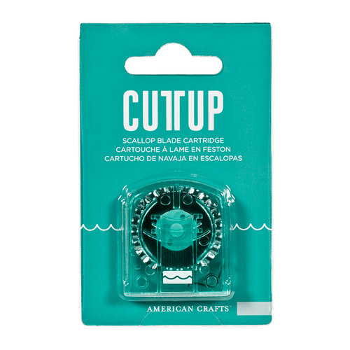 American Crafts - Cutup - Trimmer Accessories - Cartridge - Scallop Blade