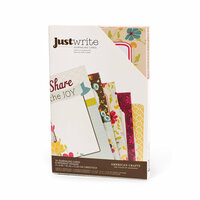 American Crafts - Garden Cafe Collection - Just Write - Journaling Cards