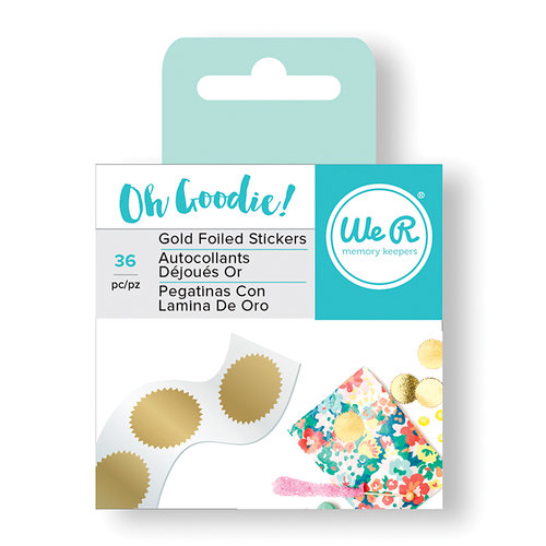 We R Memory Keepers - Oh Goodie Collection - Foiled Stickers - Starburst