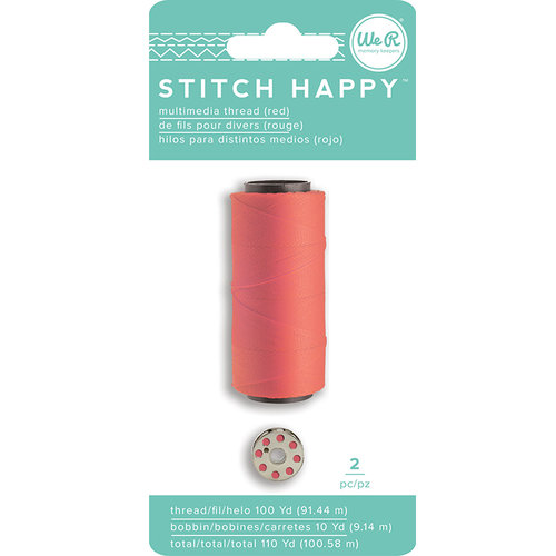 We R Makers - Stitch Happy Collection - Thread - Red