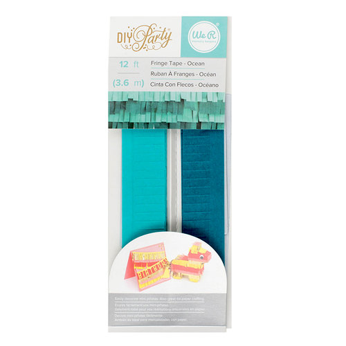 We R Makers - DIY Party Collection - Mini Pinata - Fringe Tape - Ocean