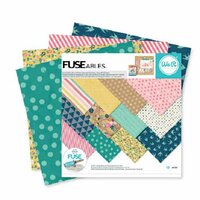 We R Makers - FUSEables Collection - 12 x 12 Paper Pad - Patterned