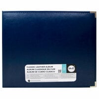 We R Makers - Classic Leather - 12 x 12 - 3-Ring Album - Cobalt