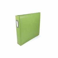 We R Classic Leather D-Ring Album 12x12 Kiwi