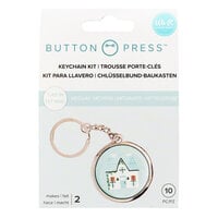 We R Memory Keepers - Button Press Collection - Button Backer - Keychain Kit