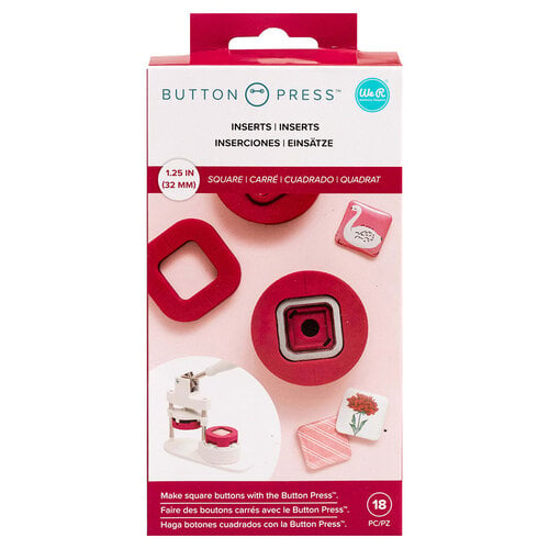 We R Makers - Button Press Collection - Square Button Kit