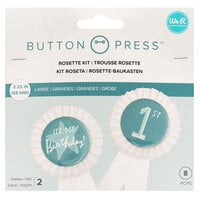 We R Memory Keepers - Button Press Collection - Button Backer - Rosette Backer