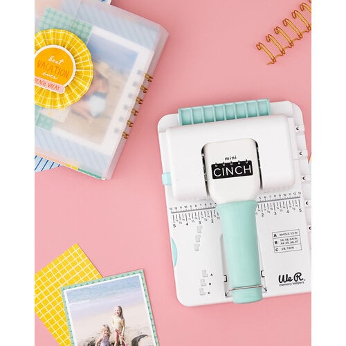We R Memory Keepers, Cinch Book Binding Machine Version 2, White, Easy to  Use Design with Slide Ruler, Compatible with Wire or Spiral Coils, Make  Professional Books, Notebooks, Calendars and More : Office Products 