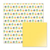 We R Memory Keepers - Cakes and Candles Collection - 12 x 12 Double Sided Paper - Cupcakes