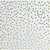 We R Memory Keepers - Clearly Posh Collection - 12 x 12 Acetate Paper with Foil Accents - Confetti Dot - Gold