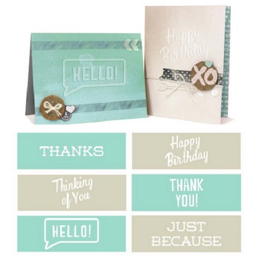 We R Makers - Embossing Strips - Phrases - Classic
