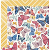We R Memory Keepers - Wildflower Collection - 12 x 12 Double Sided Paper - Butterfly Garden