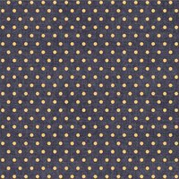 We R Makers - Denim Blues Collection - 12 x 12 Double Sided Paper - Yellow Dot