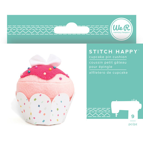 We R Memory Keepers - Stitch Happy Collection - Kit - Cupcake Pin Cushion