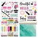 We R Memory Keepers - Urban Chic Collection - Cardstock Stickers - Accents