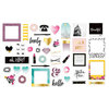 We R Memory Keepers - Urban Chic Collection - Ephemera with Foil Accents