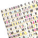 We R Makers - Urban Chic Collection - Thickers - Alphabet