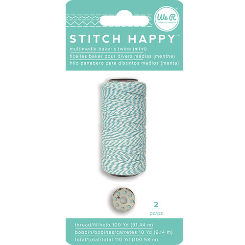 We R Makers - Stitch Happy Collection - Thread - Bakers Twine - Mint
