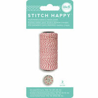 We R Makers - Stitch Happy Collection - Thread - Bakers Twine - Red
