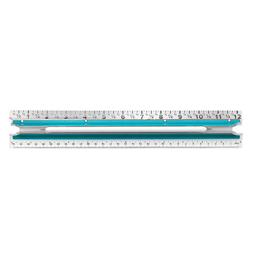 We R Memory Keepers - Comfort Craft Tools Collection - 12 Inch Easy Grip Ruler