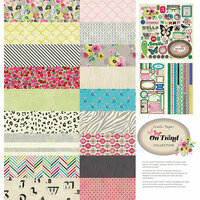 American Crafts - Crate Paper - On Trend Collection - 12 x 12 Collection Kit