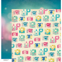 American Crafts - Crate Paper - Maggie Holmes Collection - 12 x 12 Double Sided Paper - Dreamy