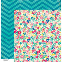 American Crafts - Crate Paper - Maggie Holmes Collection - 12 x 12 Double Sided Paper - Wonderful