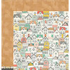 Crate Paper - Wonder Collection - 12 x 12 Double Sided Paper - Cheerful