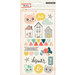Crate Paper - Wonder Collection - Puffy Stickers