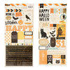 Crate Paper - After Dark Collection - Halloween - Cardstock Stickers with Foil Accents