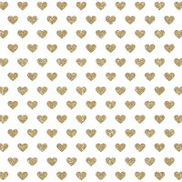 Crate Paper - Maggie Holmes Collection - Shine - 12 x 12 Acetate Paper with Glitter Accents - Happy Heart
