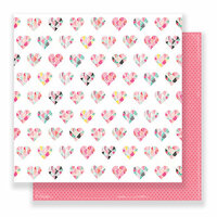 Crate Paper - Hello Love Collection - 12 x 12 Double Sided Paper - Be Mine