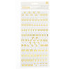 Crate Paper - Hello Love Collection - Thickers - Gold Foil - Chipboard - Gold