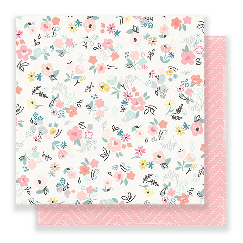 Crate Paper - Little You Collection - 12 x 12 Double Sided Paper - Precious