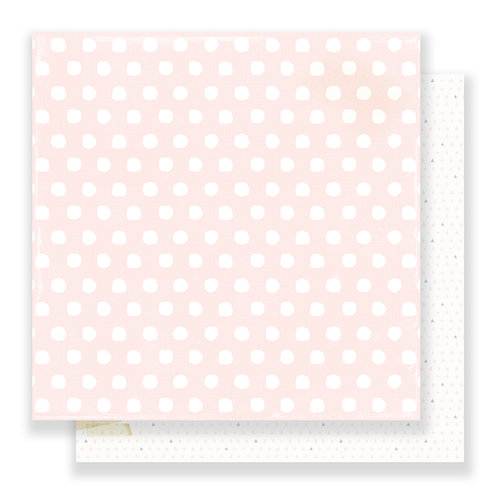 Crate Paper - Little You Collection - 12 x 12 Double Sided Paper - Little Nose