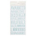 Crate Paper - Little You Collection - Thickers - Puffy - Starlight - Turquoise