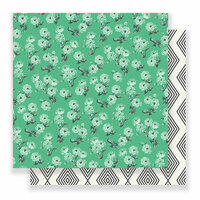 Crate Paper - Bloom Collection - 12 x 12 Double Sided Paper - Elsie