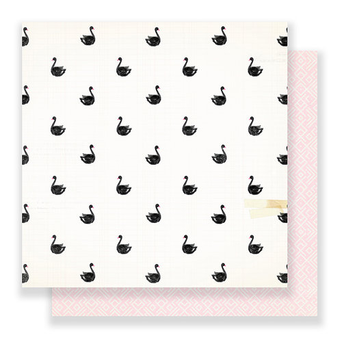 Crate Paper - Bloom Collection - 12 x 12 Double Sided Paper - Adore