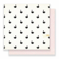 Crate Paper - Bloom Collection - 12 x 12 Double Sided Paper - Adore