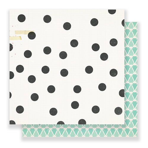 Crate Paper - Bloom Collection - 12 x 12 Double Sided Paper - Flourish