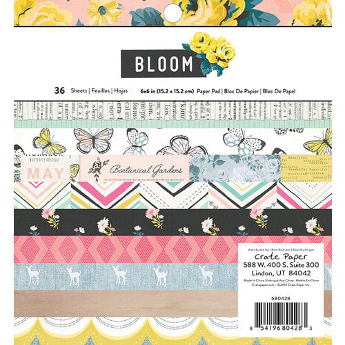 Crate Paper Bloom 6x6 Pad