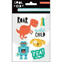 Crate Paper - Cool Kid Collection - Rubber Accents