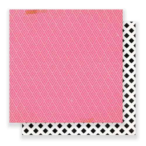 Crate Paper - Cute Girl Collection - 12 x 12 Double Sided Paper - Giggle