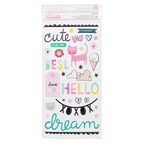 Crate Paper - Cute Girl Collection - Thickers - Adorable