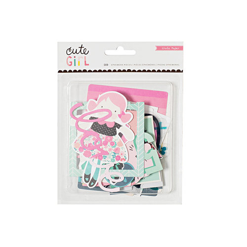 Crate Paper - Cute Girl Collection - Ephemera