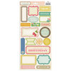 American Crafts - Crate Paper - Pretty Party Collection - Cardstock Stickers - Phrase