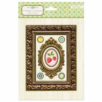 American Crafts - Crate Paper - Pretty Party Collection - Foil Frames