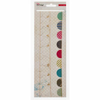 American Crafts - Crate Paper - On Trend Collection - Stitched Vellum Garland