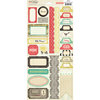 American Crafts - Crate Paper - DIY Shop Collection - Cardstock Stickers - Labels, Borders and Tabs